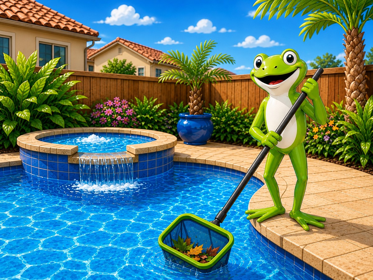 Weekly pool cleaning service in Chula Vista