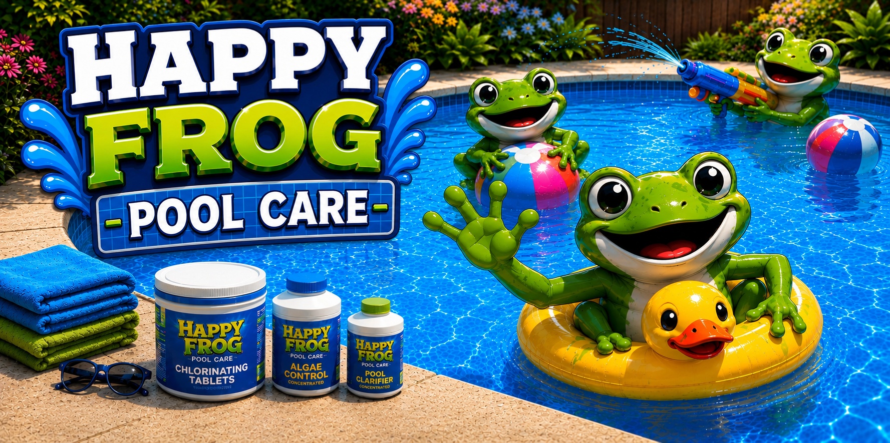Happy Frog Pool Care providing professional pool service in Chula Vista, California